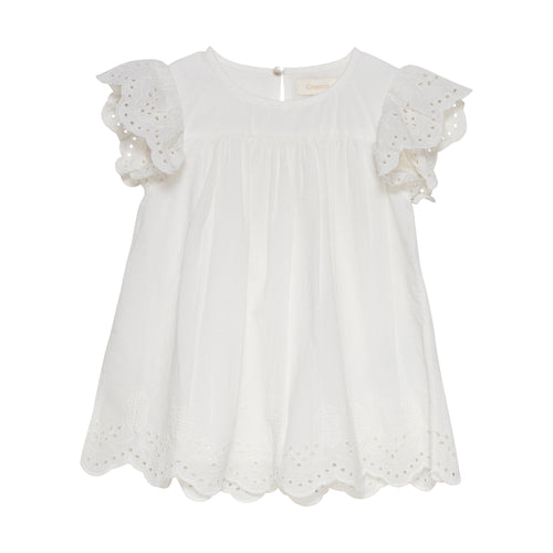 Creamie Cloud Embroidered Top