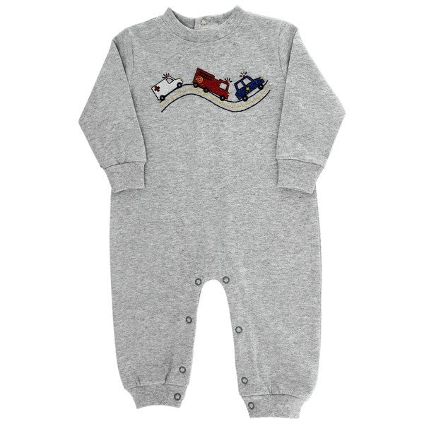 BB24 Emergency Vehicles Romper