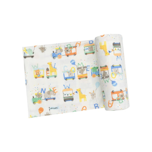 AD24 Animal Train Swaddle