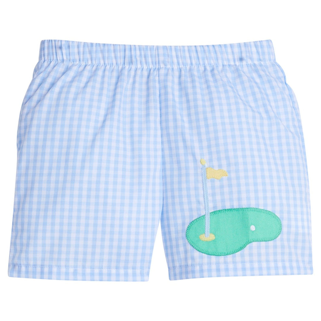 LE25 Golf Applique Basic Shorts