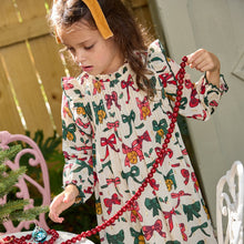 PC25 Jaipur Dress in Christmas Bows and Bells