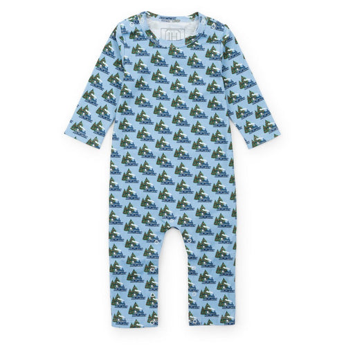 LH24 Thompson Romper in North Pole Express