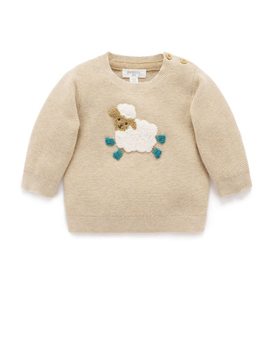 PB25 Tan On The Farm Sweater