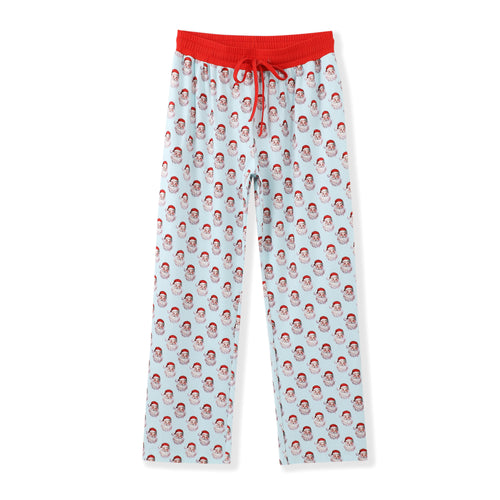 SWB24 Blue Vintage Santa PJ Pants