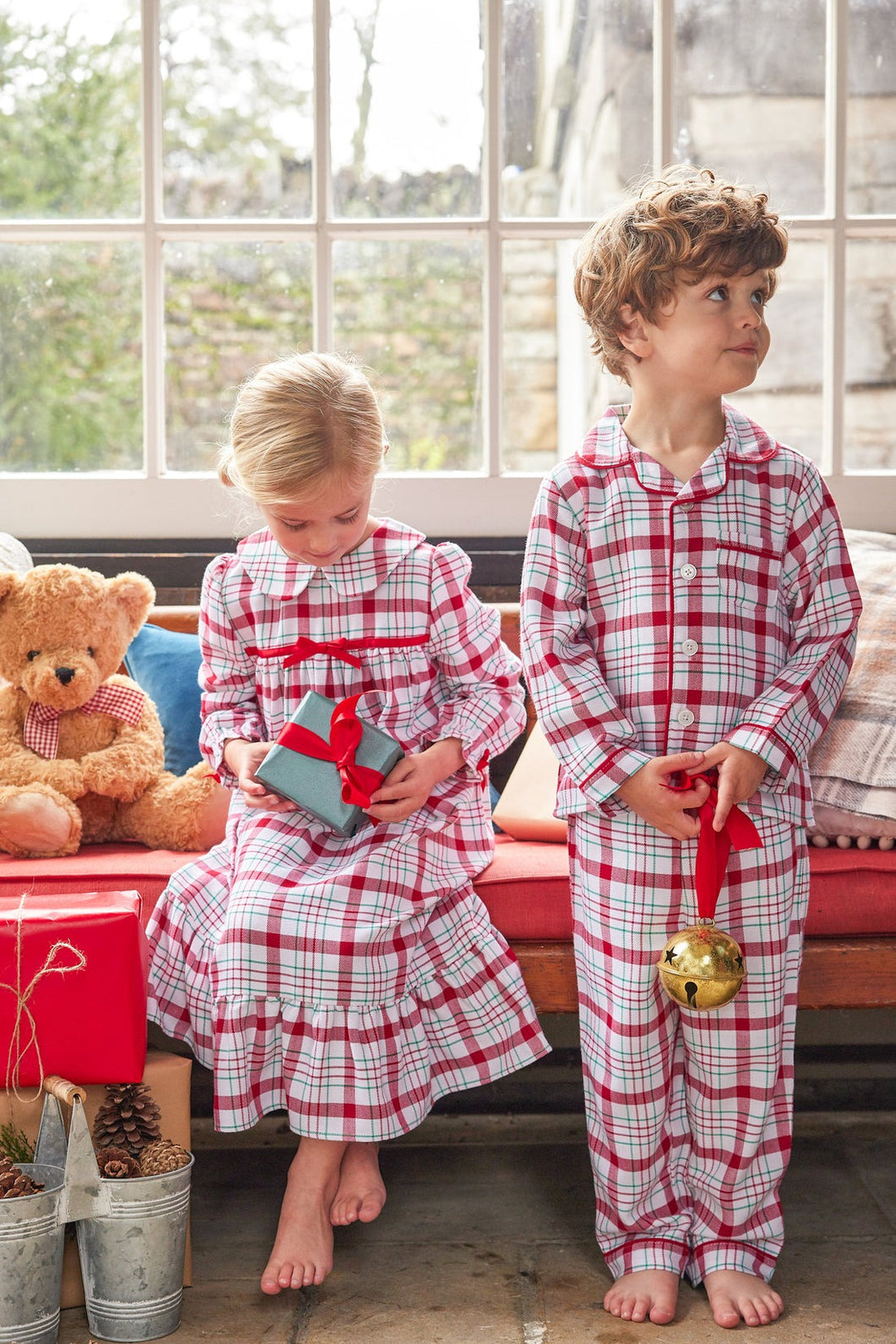 LE24 Holiday Plaid Classic Nightgown