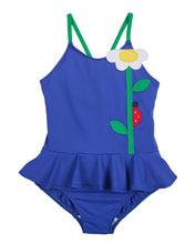 FE25 Skirted Swimsuit with Flower