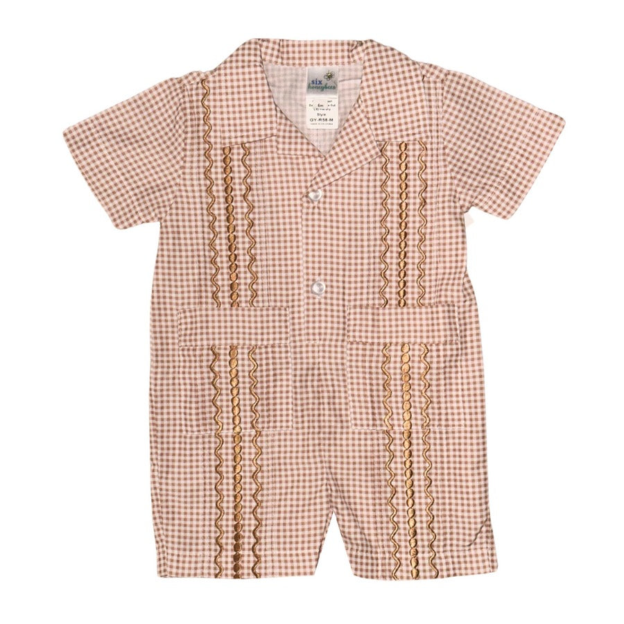 SH Winston Guayabera Romper