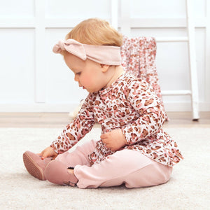 TB24 Pink Leoplard Legging Set