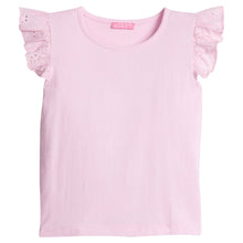 BSB25 Pink Eyelet Tank