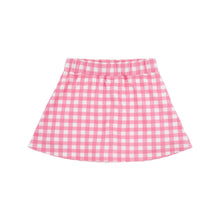 TBBC25 Searcy Skort in Hamptons Hot Pink Gingham