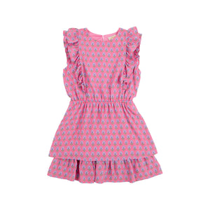 TBBC25 Emily Rives Ruffle Dress in Holly Hills