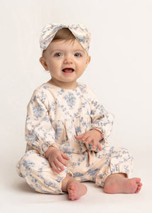 MH25 Blue Princess Romper