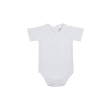TBBC25 Peter Pan Collar in Worth Ave White