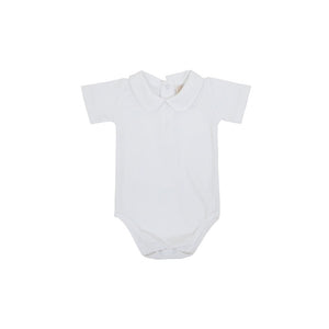 TBBC25 Peter Pan Collar in Worth Ave White