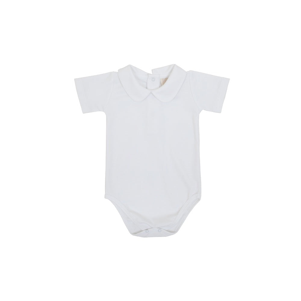 TBBC25 Peter Pan Collar in Worth Ave White