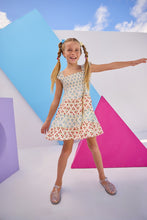 BSB25 Multi Marigold Twirl Dress