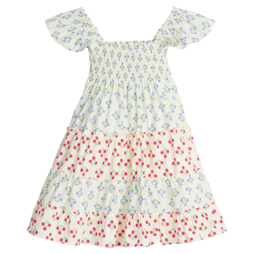 BSB25 Multi Marigold Twirl Dress