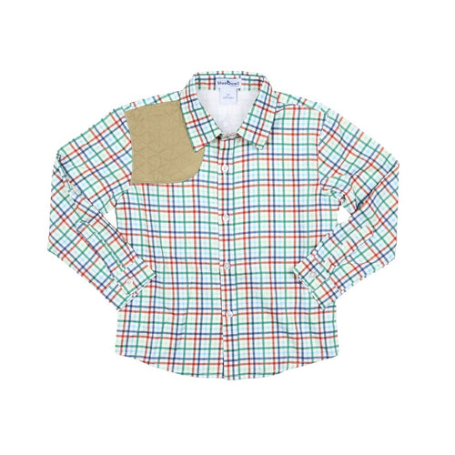 BQ24 Fall 24 Plaid Long Sleeve Shirt