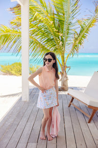 TBBC25 Searcy Skort in Cayman Island Cane