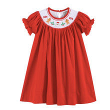 LC24 Christmas Valour Smocked Dress