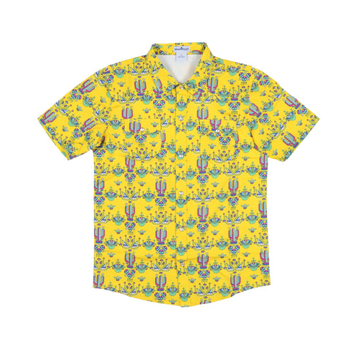 BQ25 Desert Garden Pearl Snap Shirt