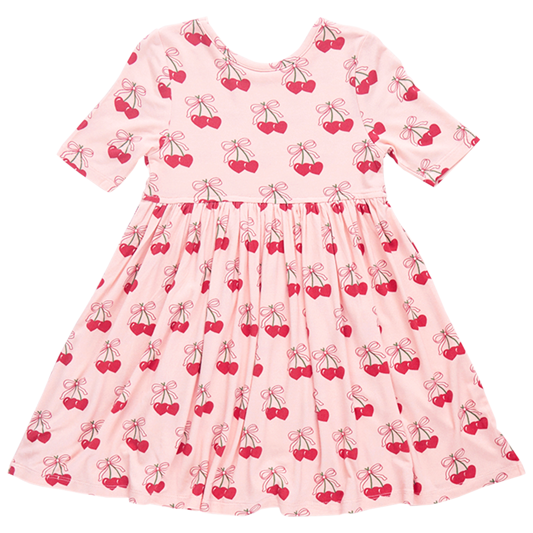 PC25 Steph Dress in Cherry Hearts