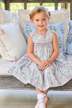 LE25 Cheekwood Floral Simply Smocked Dress