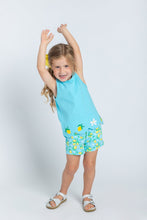 FE25 Scallop Lemon Top with Shorts