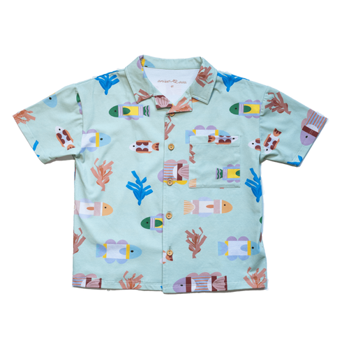 A&A25 Origami Ocean Cory Shirt