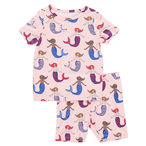 Bamboo PJ Set in Mystical Mermaids