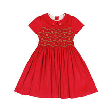 AP24 Stella Red Corduroy Dress