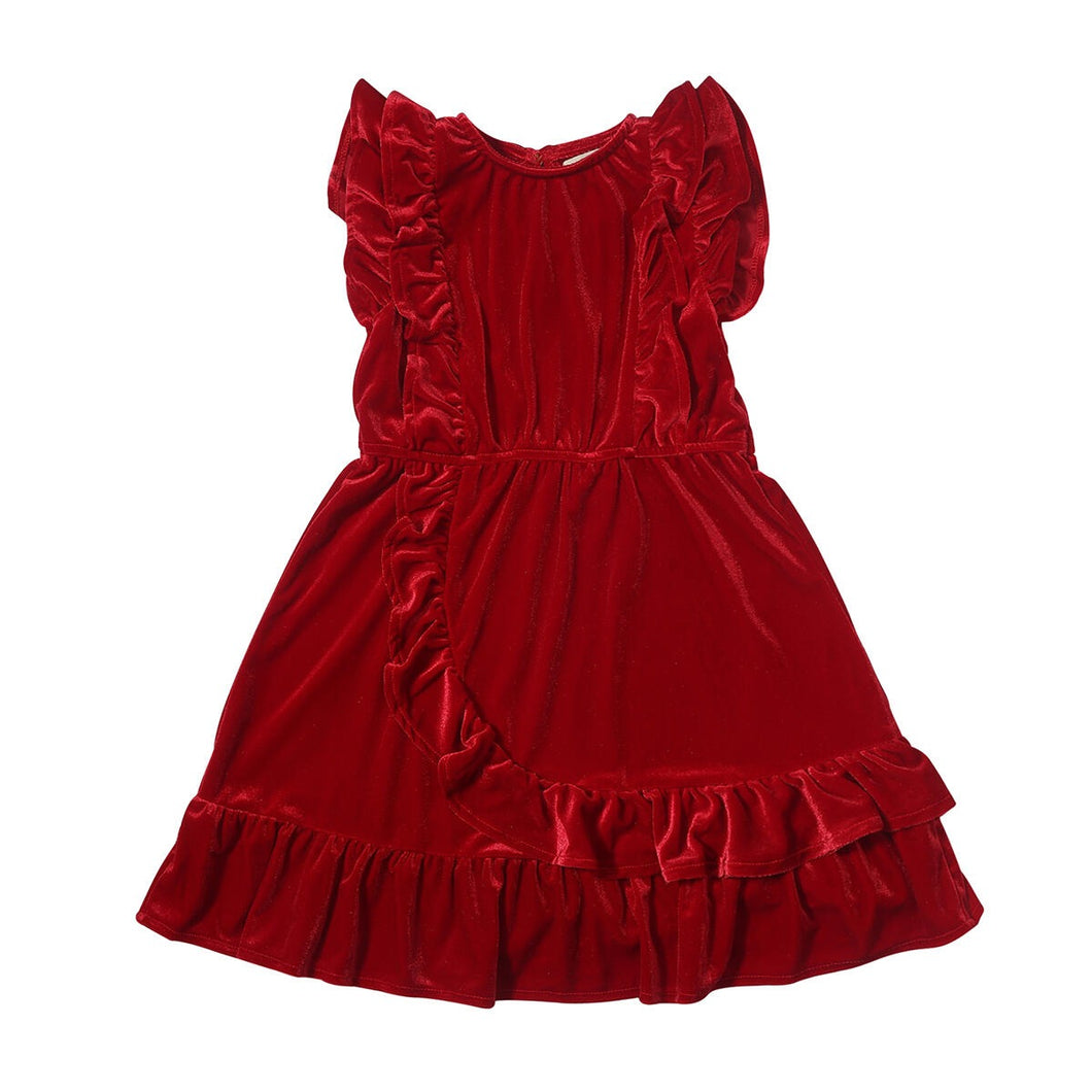 V24 Red hadley Dress