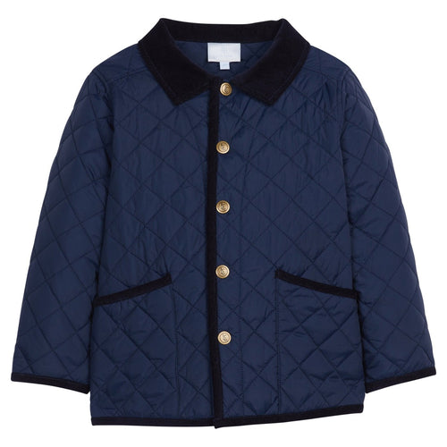 LE24 Navy Quilted Jacket