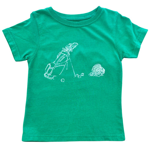 MKK25 Green Golf Bag Tee