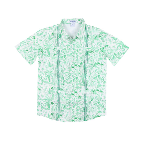 BQ25 Jade Jungle Guayabera