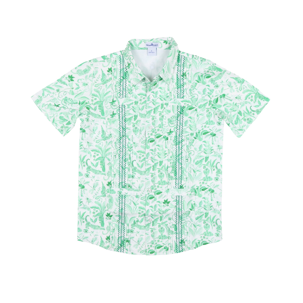 BQ25 Jade Jungle Guayabera