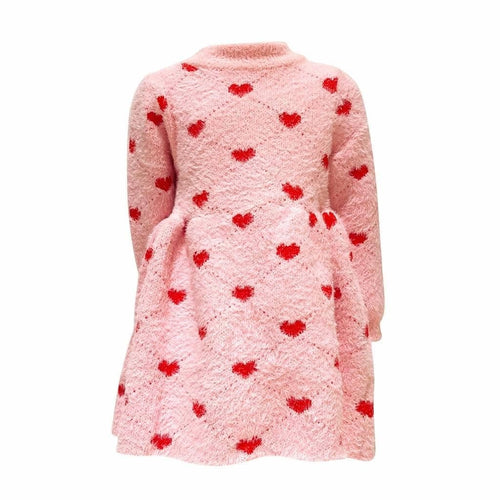 LATB25 Sweetheart Sweater Dress