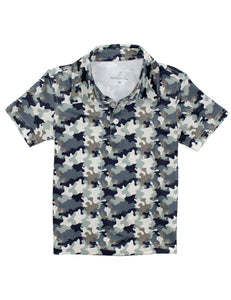 PT25 Backwater Camo Inlet Polo