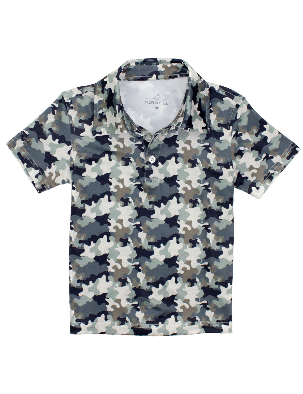 PT25 Backwater Camo Inlet Polo