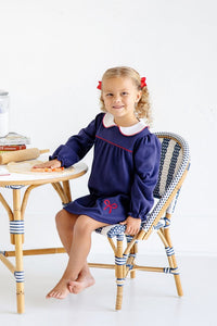 TBBC25 Maerin Fitz Frock in Nantucket Navy