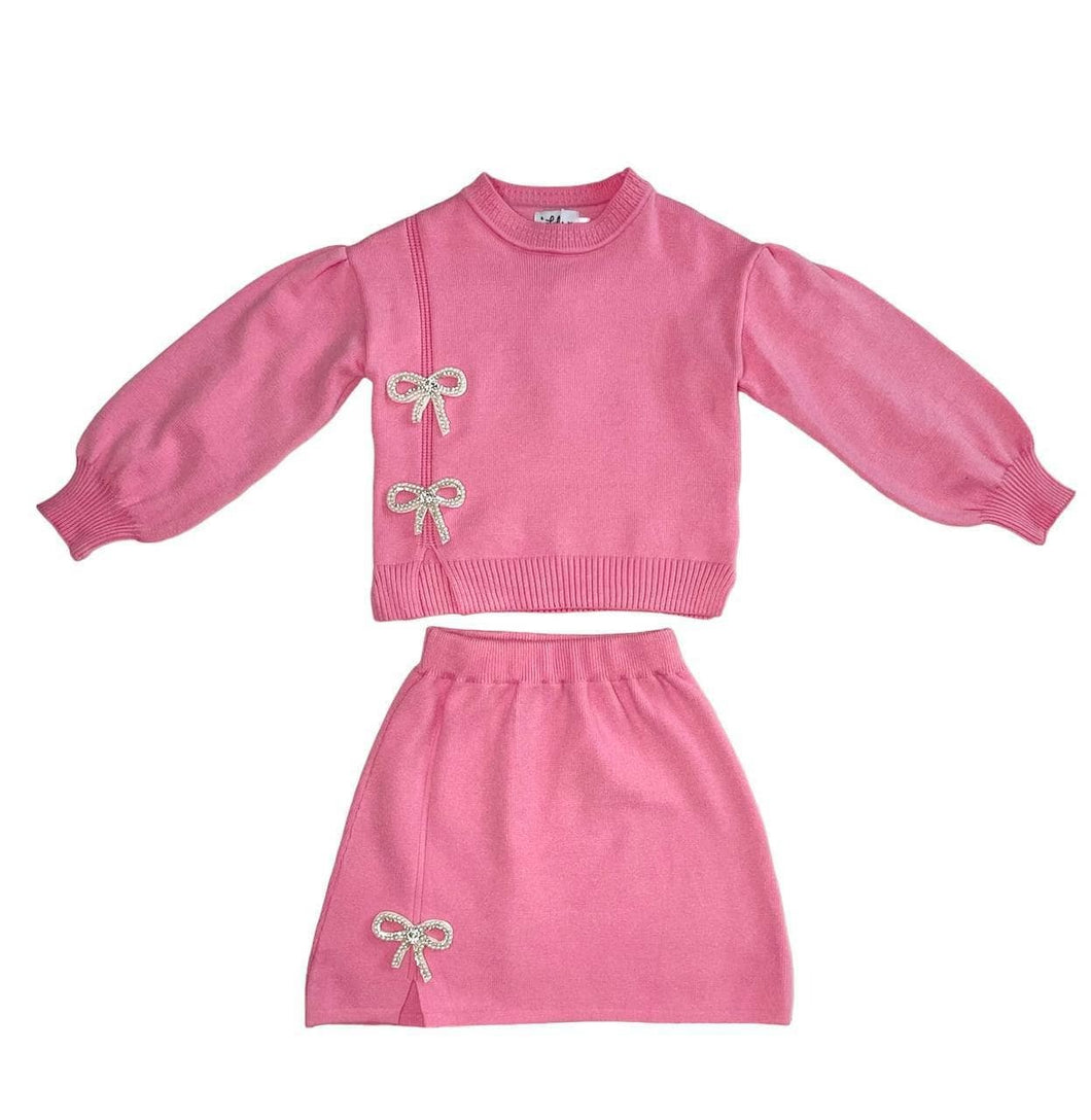 LATB25 Pretty in Pink Bow Set