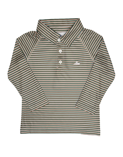 SB25 Green & Fog Boys Polo