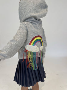 LATB25 Crystal Rainbow Rain Hoodie