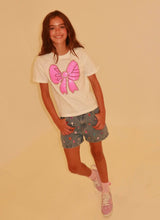 LATB25 Pinky Big Bow Tshirt