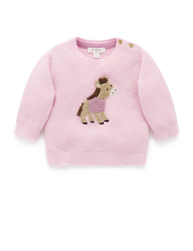 PB25 Pink On the Farm Sweater
