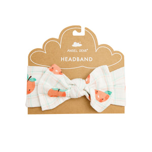 Plaid Peaches Headband