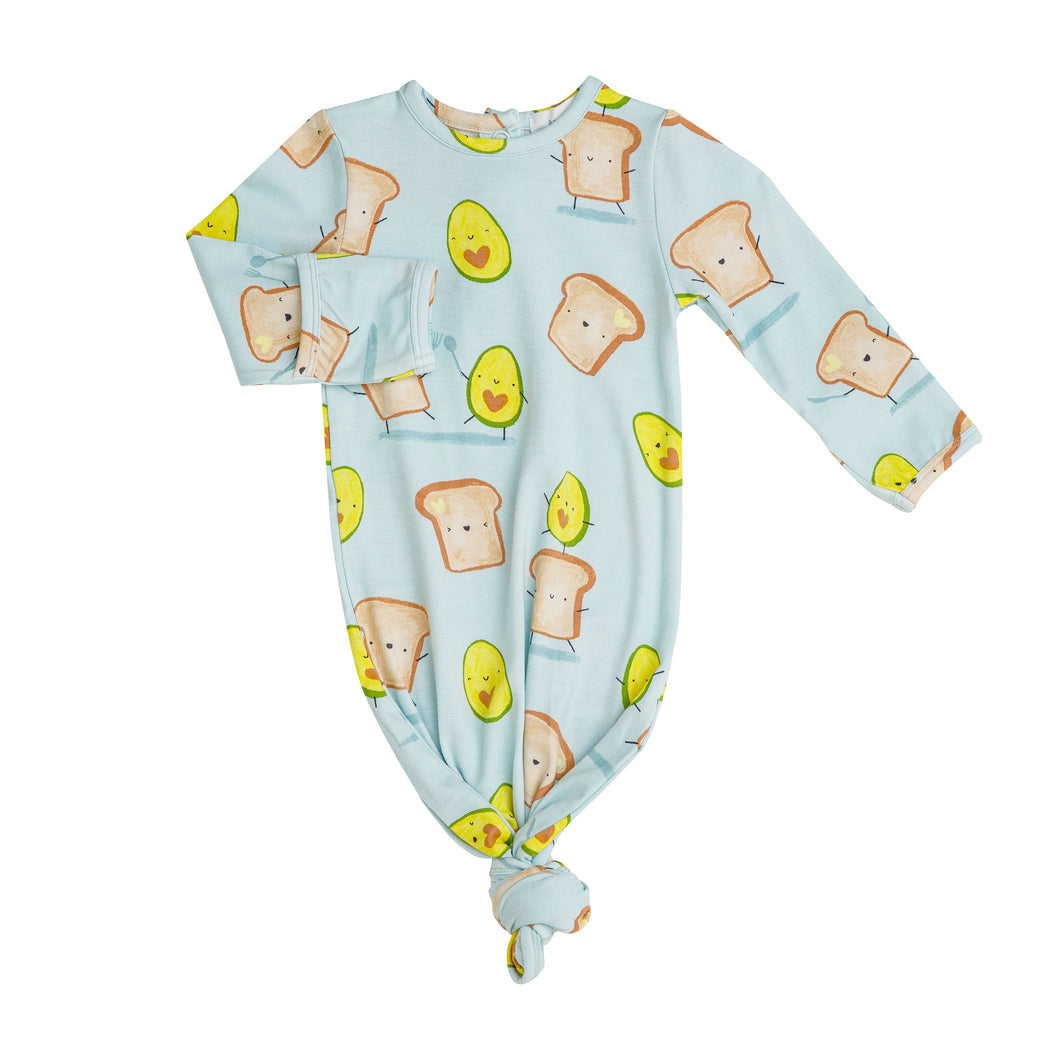 Avocado Toast Knotted Gown