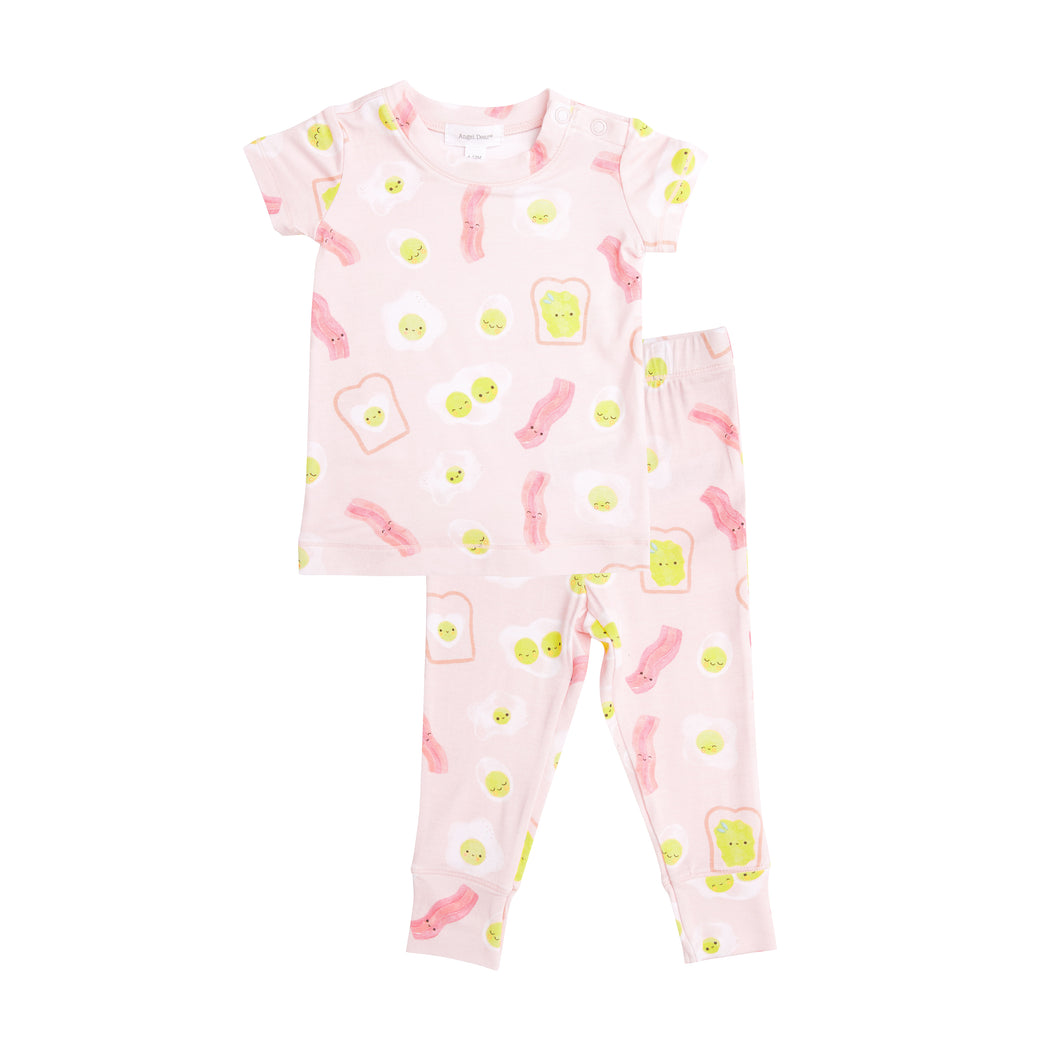 Pink Bacon and Eggs Lounge Wear