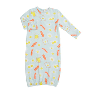 Blue Bacon and Eggs Gown