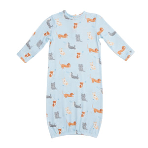 Blue Puppy Play Gown
